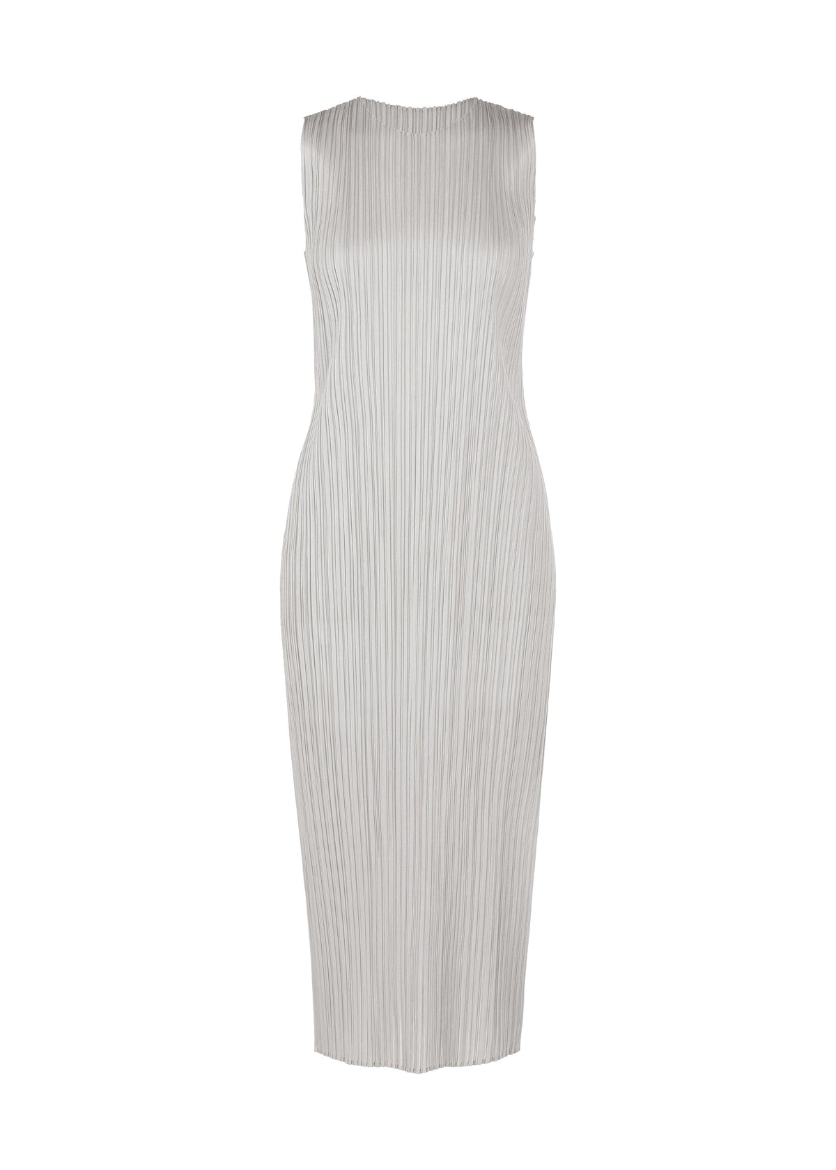 LUCID PLEATS, Women's Dress, Gray