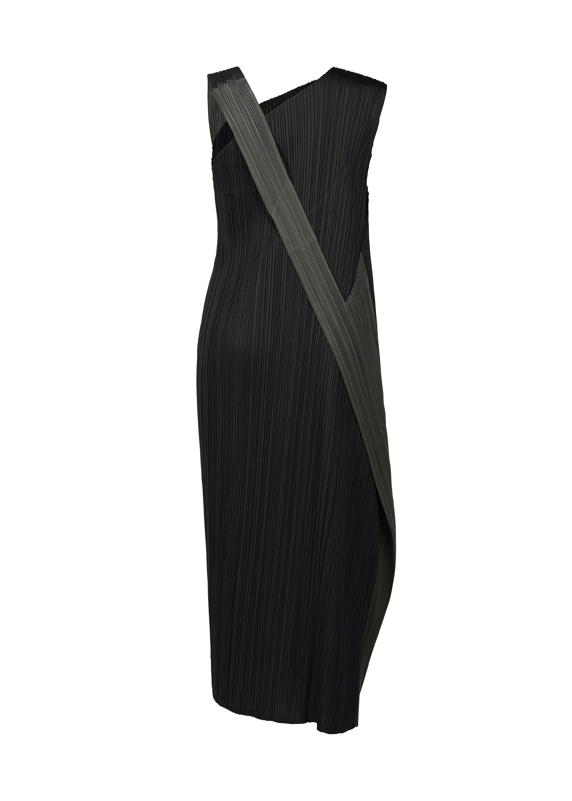 PLEATS PLEASE ISSEY MIYAKE◆キャミソール・タンクトップ/3/ポリエステル/BLK/チェック/PP61-JK416 BASICS – ISSEY MIYAKE ONLINE STORE