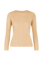 WOOL PLEATS - LIGHT BEIGE （no.40）