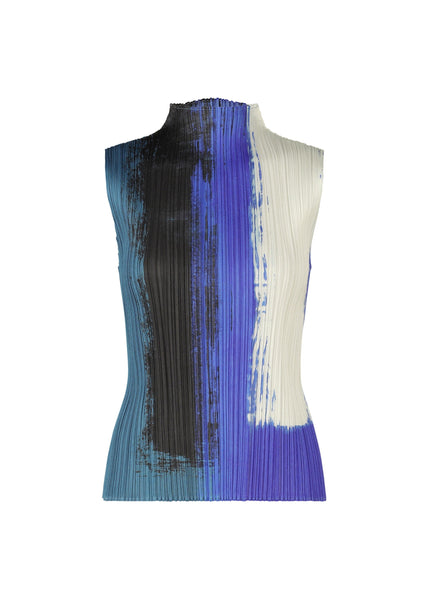 トップス 2017AW PLEATS PLEASE GIGA bounce tops Pleats Please Issey Miyake Sheer Bounce Knit Short Sleeve