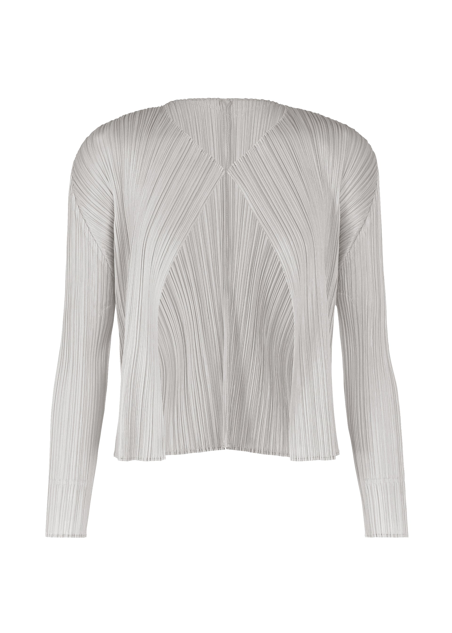 LUCID PLEATS, Women's Cardigan, Gray
