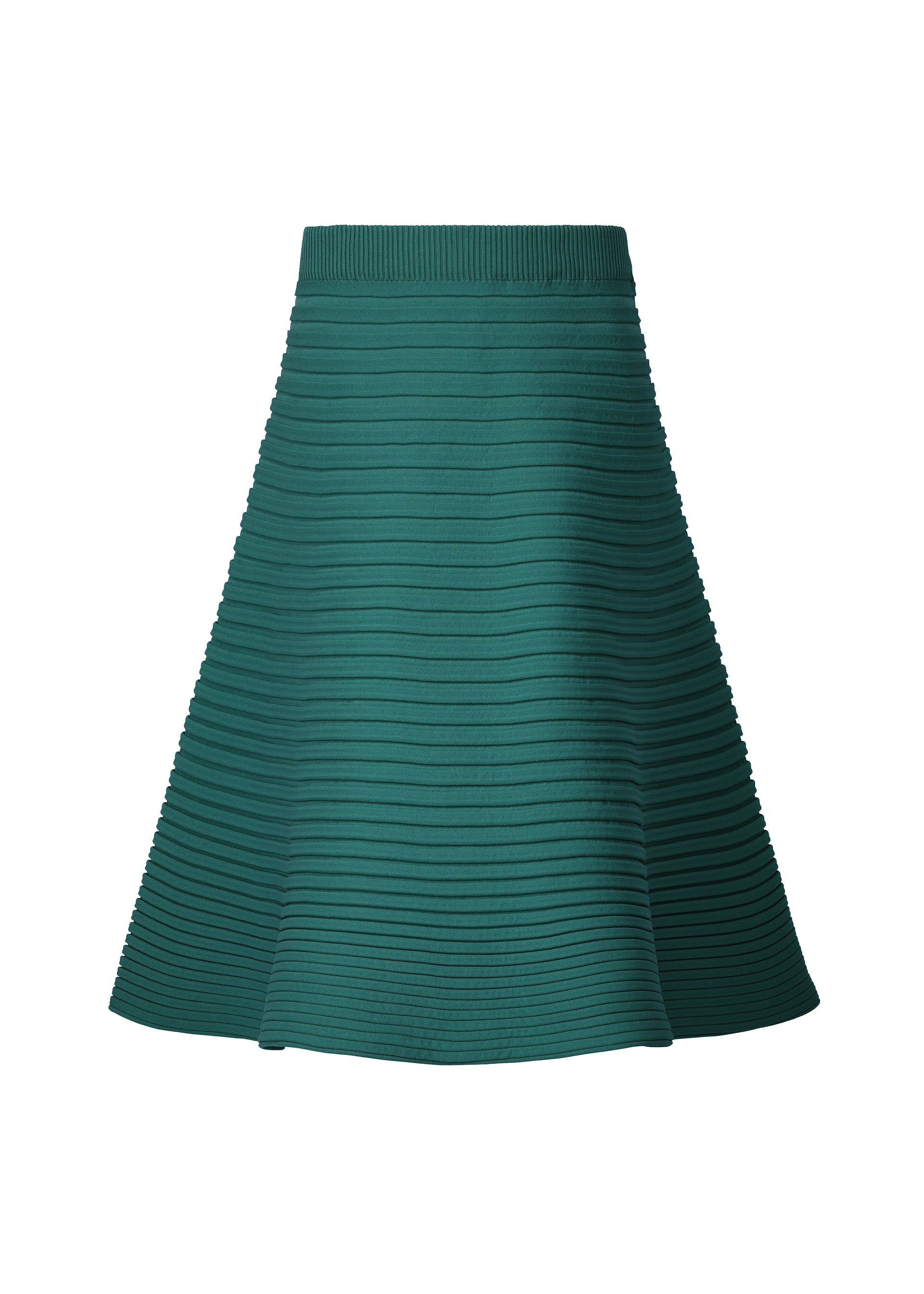 Zoomed view BOUNCE KNIT - TURQUOISE GREEN （no.61）