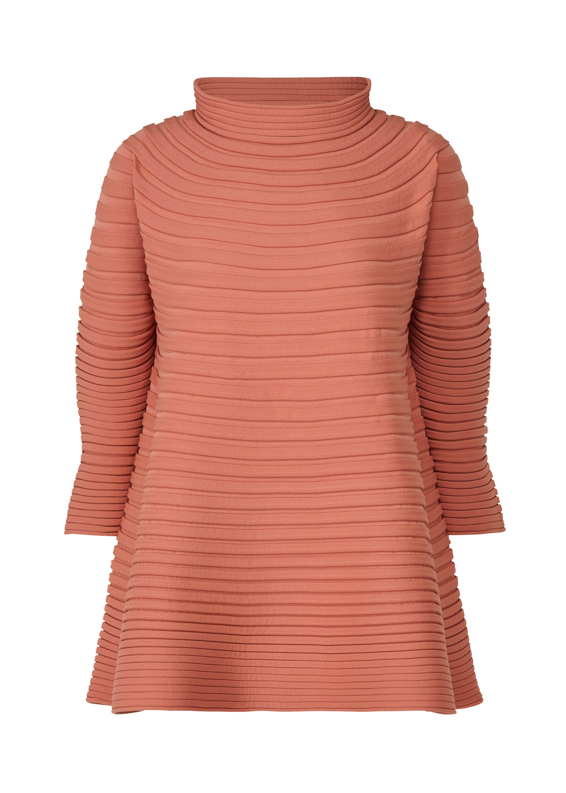 Zoomed view BOUNCE KNIT, Women's Knit, Red - CORAL PINK （no.29）