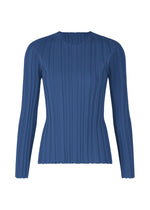 RIB KNIT - BLUE （no.72）