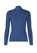 RIB KNIT - BLUE （no.72）