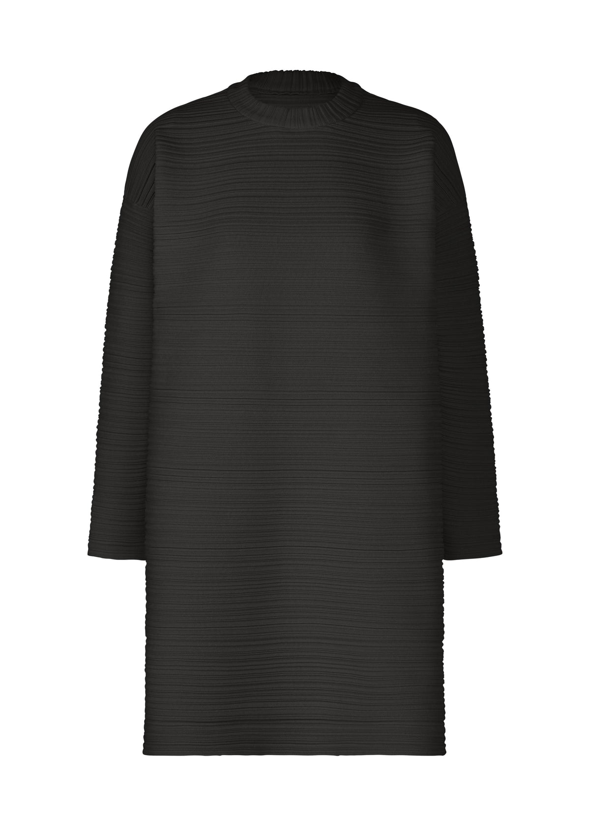 CREPE KNIT, Women's Tunic, Black view 1 of 6