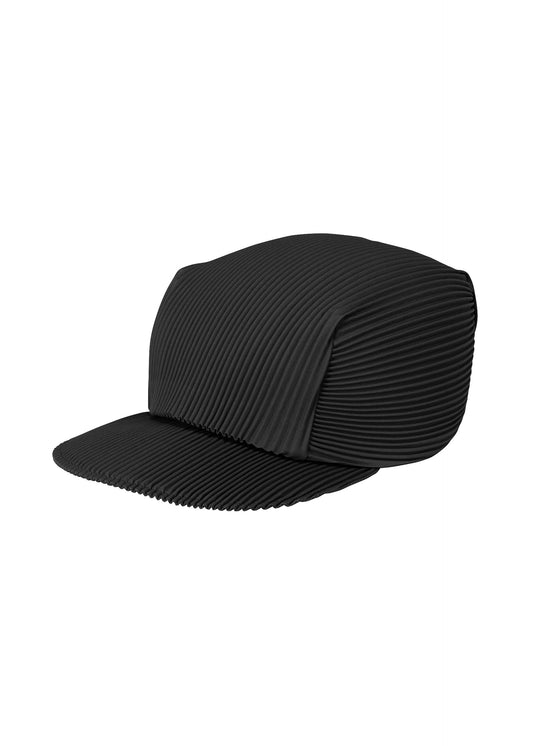 PLEATS CAP, ACCESSORIES & OTHER HAT, BLACK