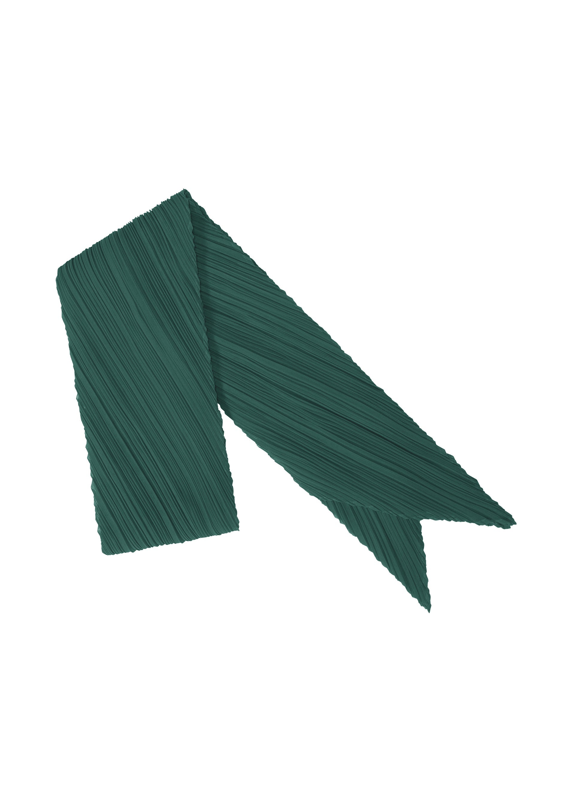 Zoomed view MONTHLY SCARF OCTOBER - GREEN （no.62）