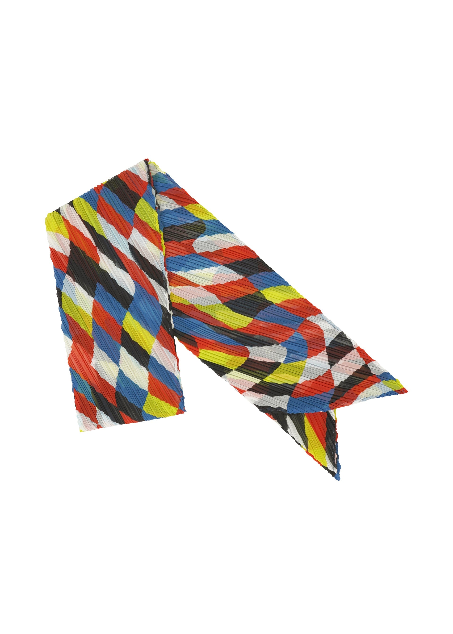 Zoomed view DANCING SQUARE SCARF - MULTI （no.94）