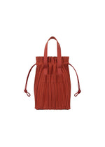PLEATS TOTE BAG - RED （no.24）