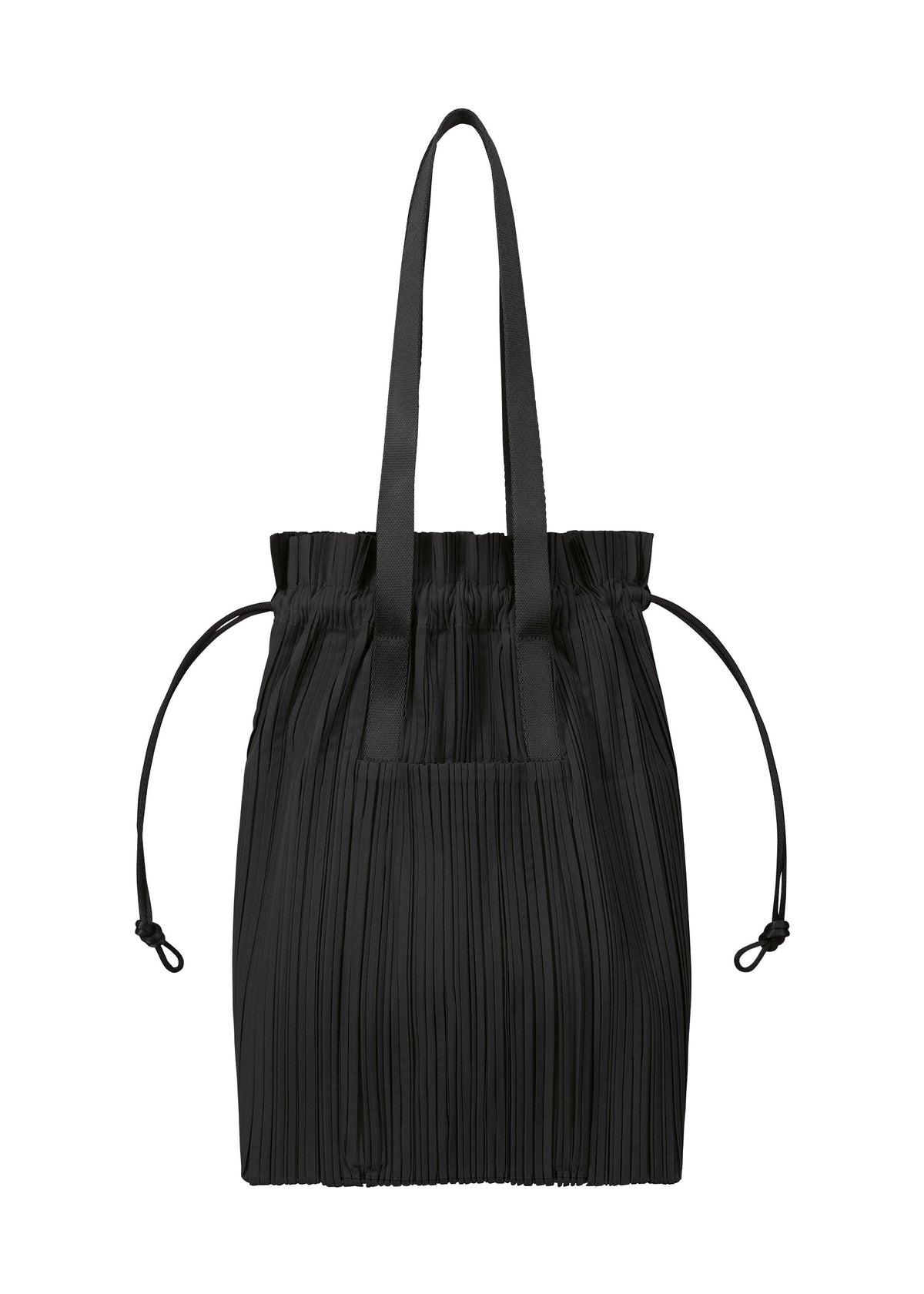 PLEATS TOTE BAG, Bags & Wallets_Tote Bag, Black view 2 of 6