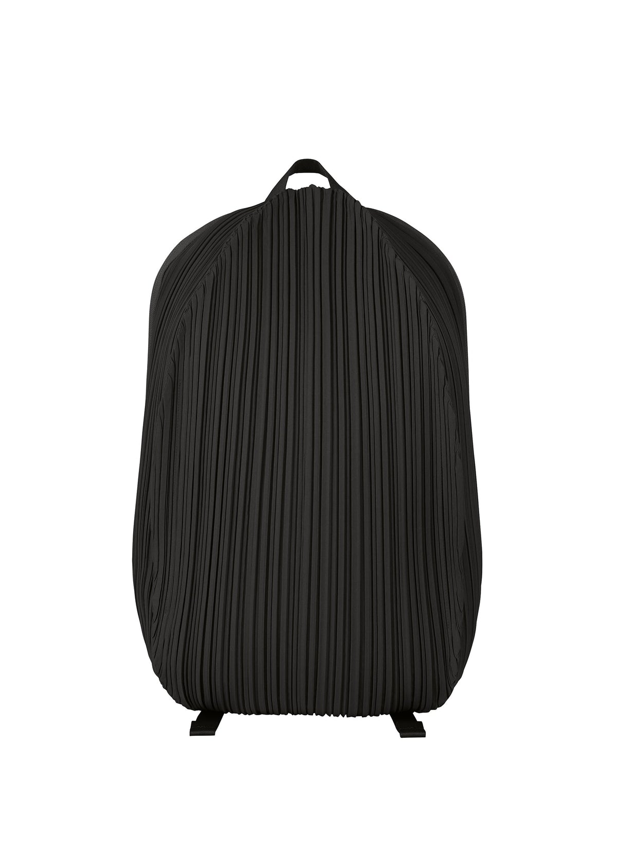 OVAL PLEATS BACKPACK, Bags & Wallets Backpack, Black