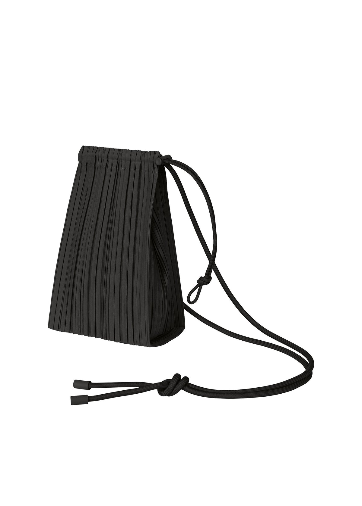 DEWDROP PLEATS BAG, Bags & Wallets_Shoulder Bag, Black view 1 of 7