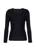 RIB PLEATS BASICS, Women's Tops, Shirt, Detail Image 1