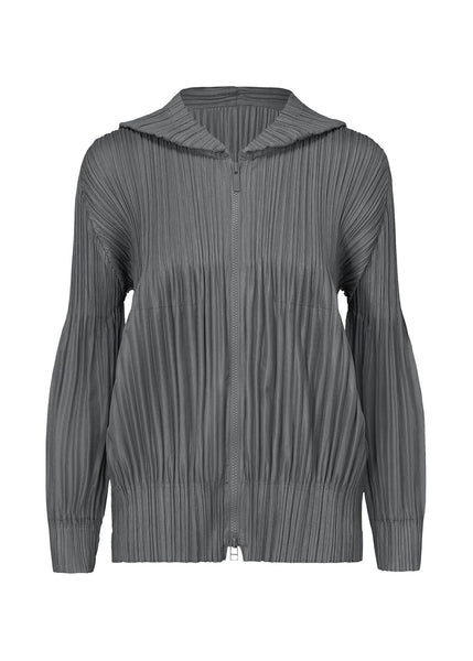 り*か様 ISSEY MIYAKE クロップドジャケット グレー・ホワイト り*か様 ISSEY MIYAKE クロップドジャケット グレー・ホワイト