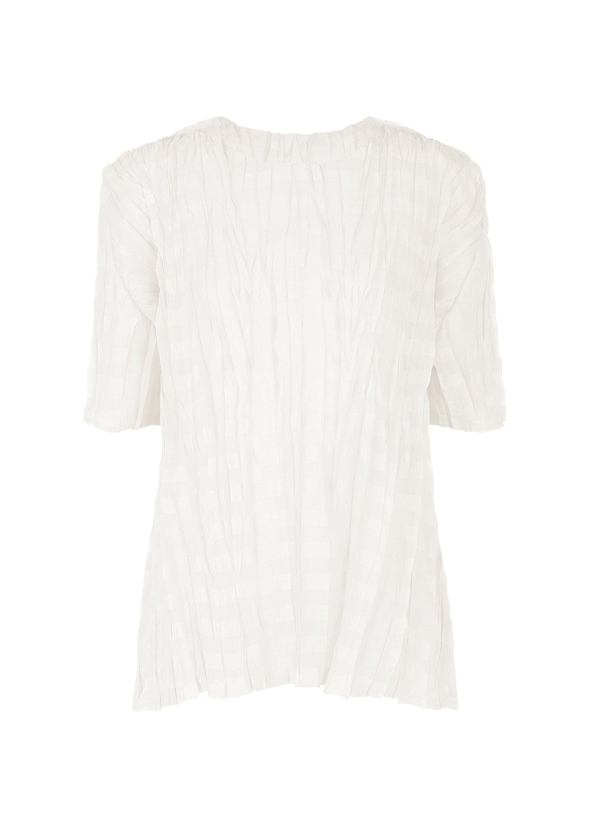 TWISTED BORDER SHIRT, Women's Tops, White view 1 of 8