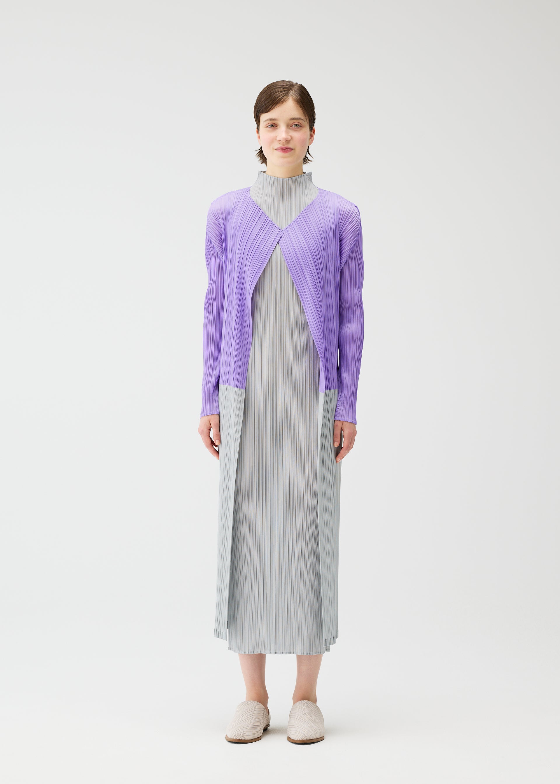 ラメ 08AW PLEASE PLEATS 00’s 美品 ノースリーブ イッセイミヤケ MIYAKE ISSEY プリーツプリーズ PLEASE PLEATS トップス