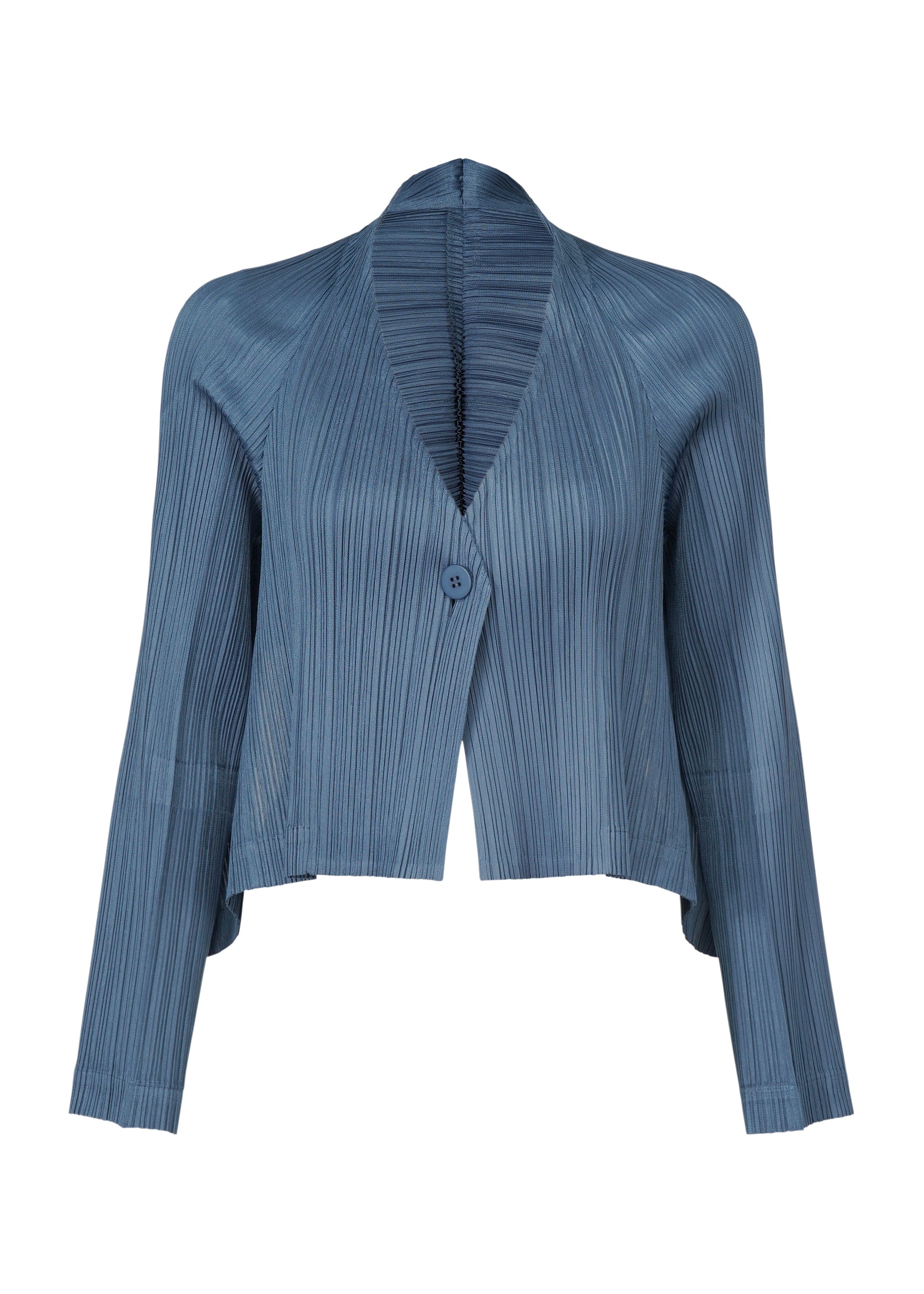 Zoomed view CITY FRAME, Women's Cardigan, Gray - BLUE GRAY （no.13）