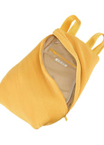 BIAS PLEATS BACKPACK