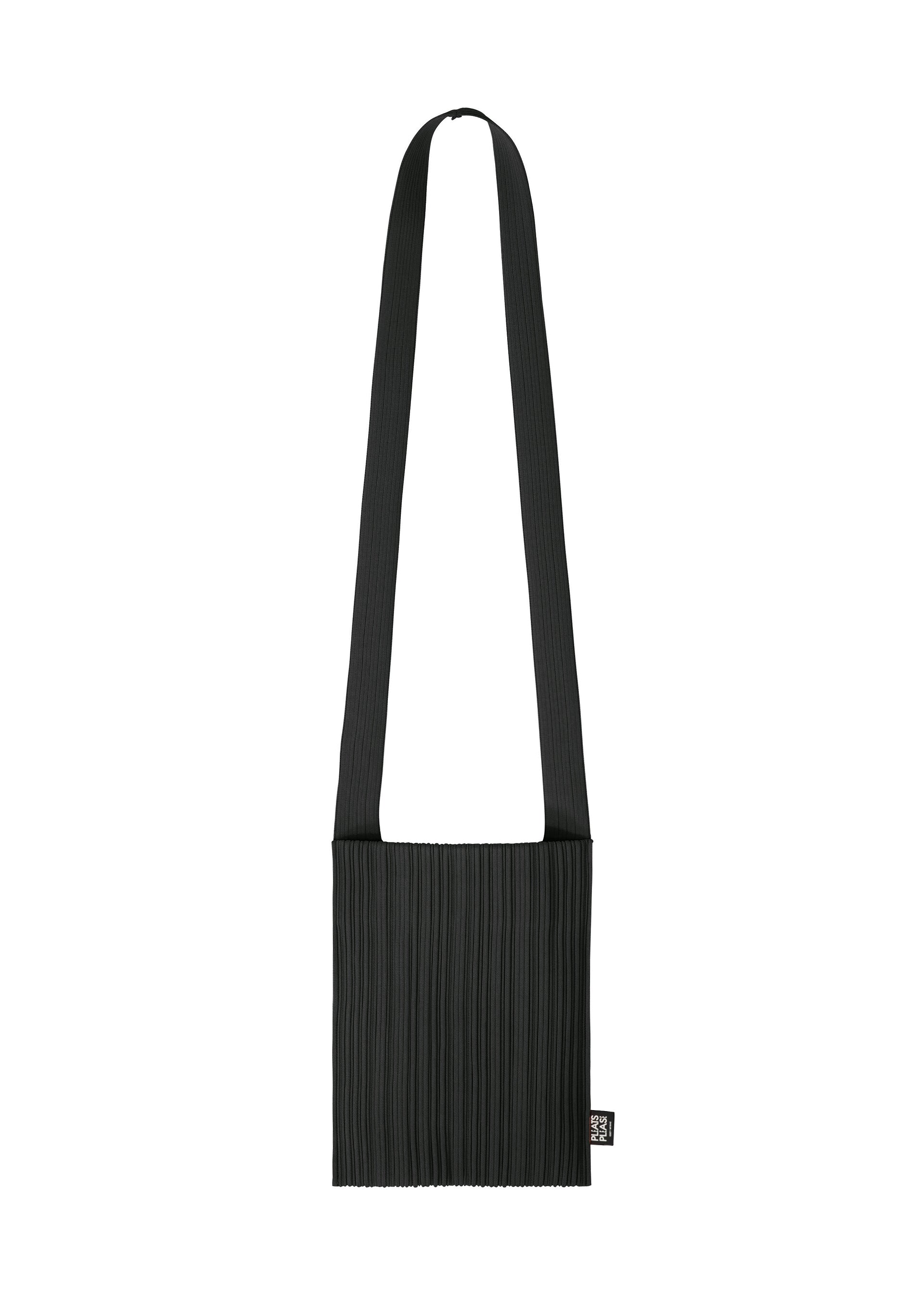 Zoomed view CREPE KNIT BAG, Bags & Wallets_Shoulder Bag, Black - BLACK （no.15）