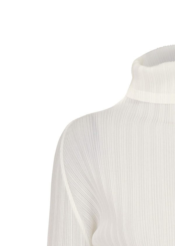 RIB PLEATS BASICS TOP | The official ISSEY MIYAKE ONLINE STORE 