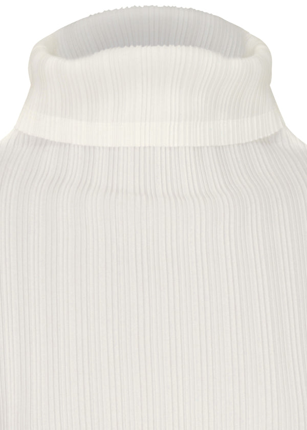 RIB PLEATS BASICS TOP | The official ISSEY MIYAKE ONLINE STORE 